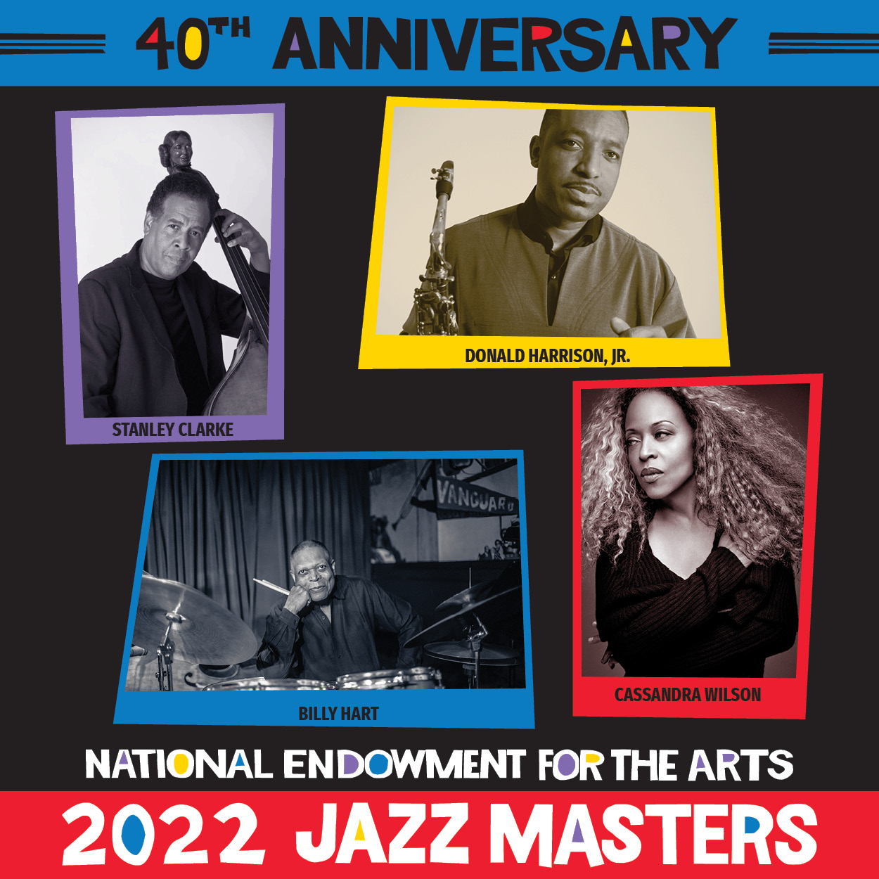 National Endowment for the Arts Announces 2022 NEA Jazz Masters